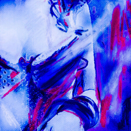 BS DEKOLLE 'T' 90x90cm Blu Screens