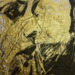 GS LOUISA IN GOLD 90x90cm