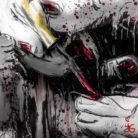 GS PAINT HER NAILS 90x90cm